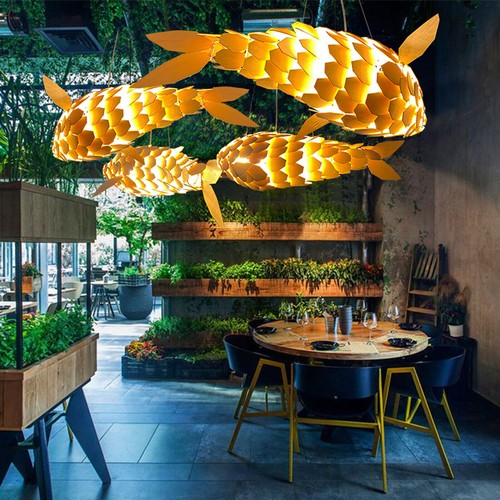 Large fish wooden - large,