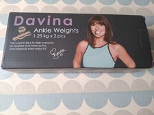 Davina Ankle Weights Brand New In Box 2 X 1.25kg