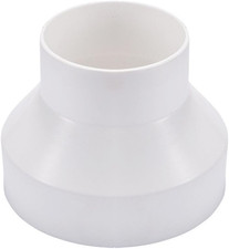 Ducting Reducer 150Mm to 100Mm 6to4Inch Extractor Fan Reducer Circular Reducing