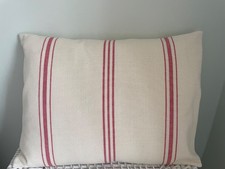 Susie Watson Ivory Rose  Vintage Stripe  Fabric /Back Laura Ashley Cushion Cover