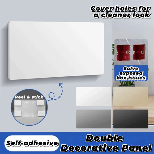 Self adhesive wall hole cover - self-adhesive,