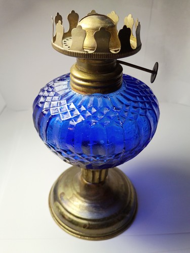 Antique cobalt blue oil - cobalt,