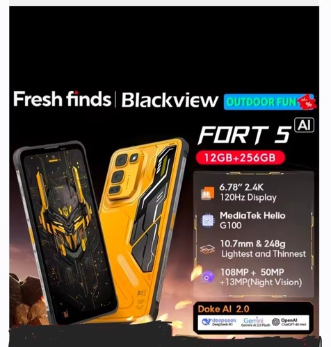 Blackview fort rugged - 5,
