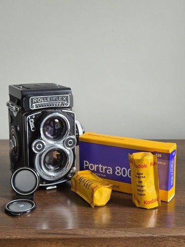 Rolleiflex portra 800 - +,