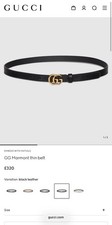 Gucci Womens Belt : GG Marmont