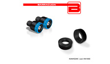 BARRACUDA BLUE COUNTERWEIGHTS BLUX + ADAPTERS for Kawasaki ZZR 1100 1200 250