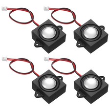 4Pcs Speaker 3 Watt 4 Ohm Mini Speaker Micro Speaker with JST-PH2.0 Interface