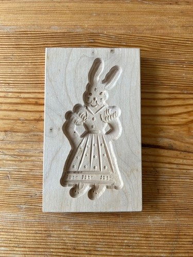Wooden bunny cookie - , mould