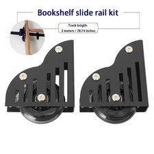 Rolling Library Ladder Hardware Kit Professional Accessories Top Roller