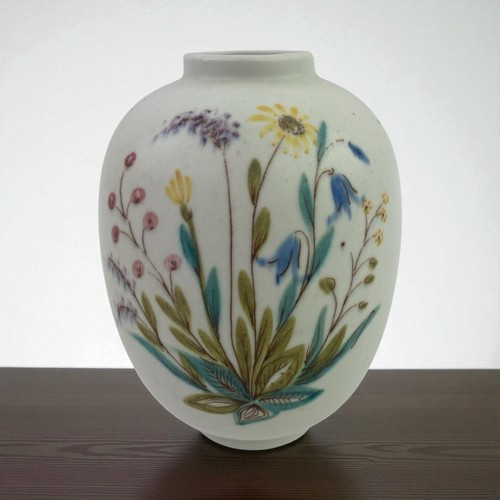 Rorstrand round vase by - 6”,