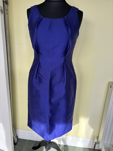 Bennett royal blue silk - blue, &