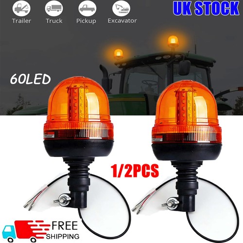 60leds amber rotating flash - 60leds,