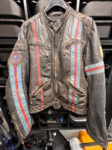 Diesel hoje leather jacket - diesel,
