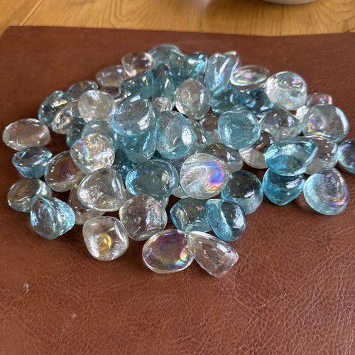 Glass pebbles stones - 60, x