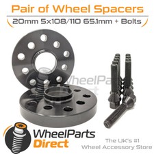 Spacers (2) & Bolts 20mm for