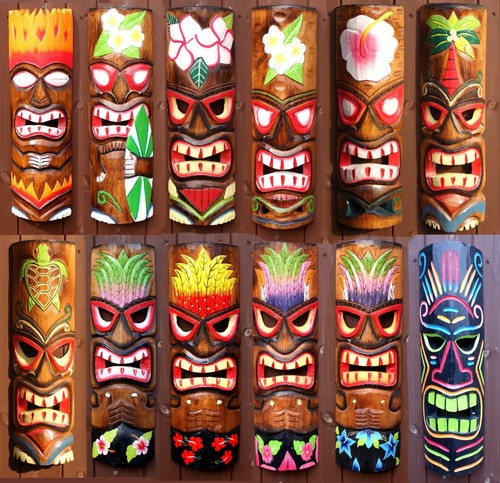 Clearance tiki bar mask - clearance,