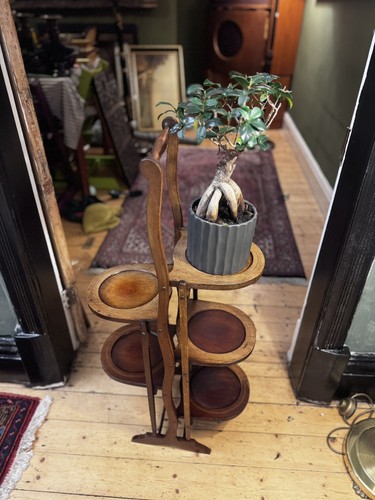 Antique edwardian folding oak - antique,
