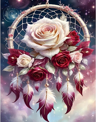Dream catcher counted cross - catcher,