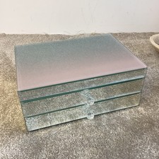 Glitter Top Pink Silver Mirror