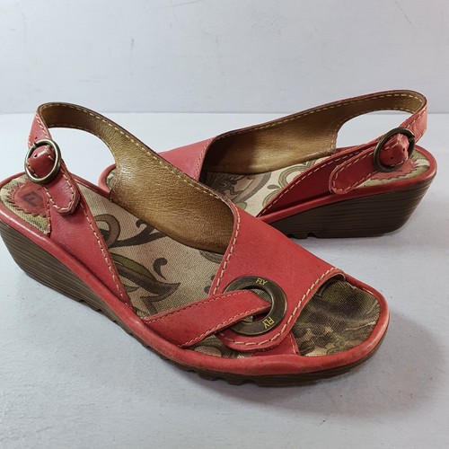 Fly london leather strappy - london,