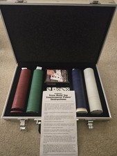 Texas Holdem Poker Chips Set with Case