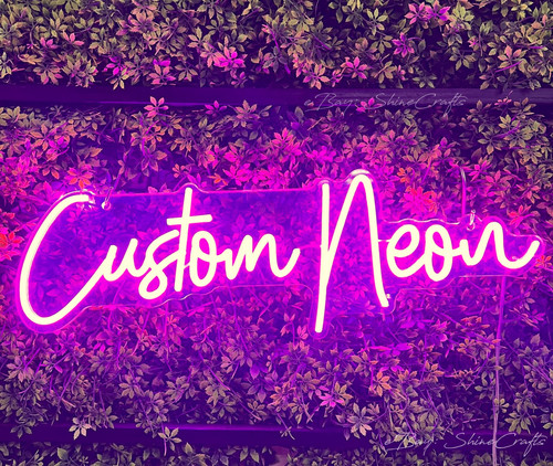 Custom neon sign personalised - custom,