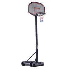 Basketball Hoop System Portable 7.5-10ft Height Adjustable Basketball Net Stand