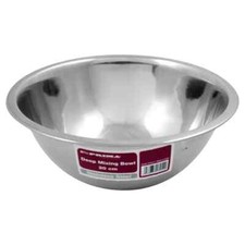2 X 20CM STAINLESS STEEL BOWL
