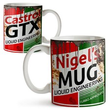 Personalised CASTROL GTX MUG