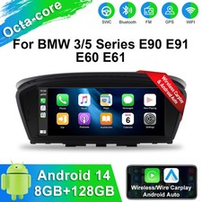 8.9'' CarPlay 8+128GB For BMW 5er E60 E61 E63 3er E90 E91 E93 CCC Car Stereo GPS