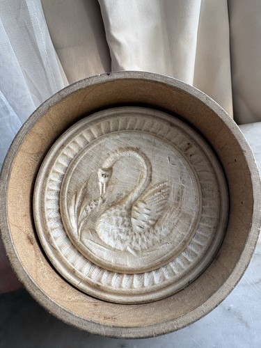 Large primitive antique - primitive, butter