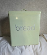 Vintage Bread Bin Large Enamel