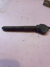 Antique Tilt Top Table Bolt  8x1cm.  2.5cm Thumb Turn 1cm Diameter
