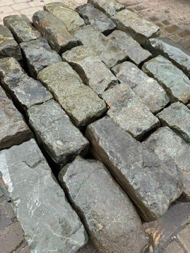Reclaimed large grey granite - large,