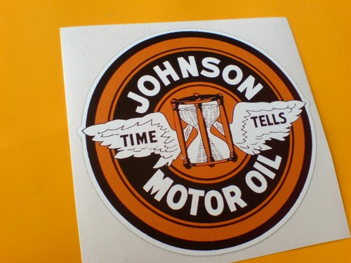 Johnson motor oil - johnson,