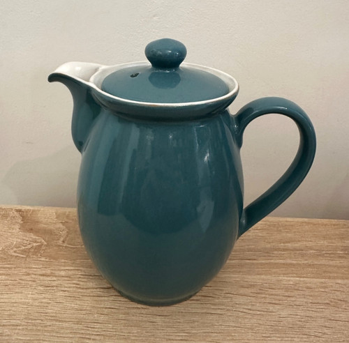 Denby manor green teapot - teapot, 1