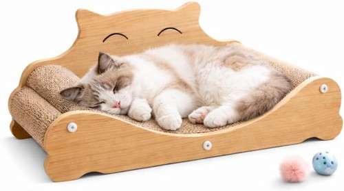 Cat kitten cardboard scratcher - kitten,