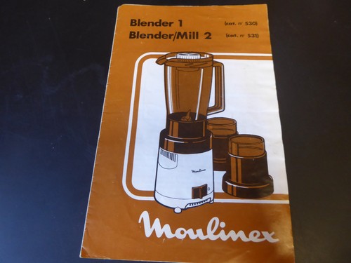 1970 moulinex blender - 1970's,