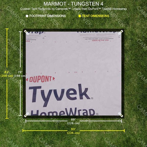Tyvek footprint for - footprint,