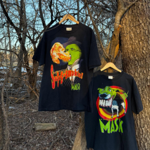 The mask vintage graphic - the,