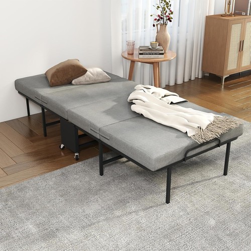 Folding bed 90x190cm single - bed,