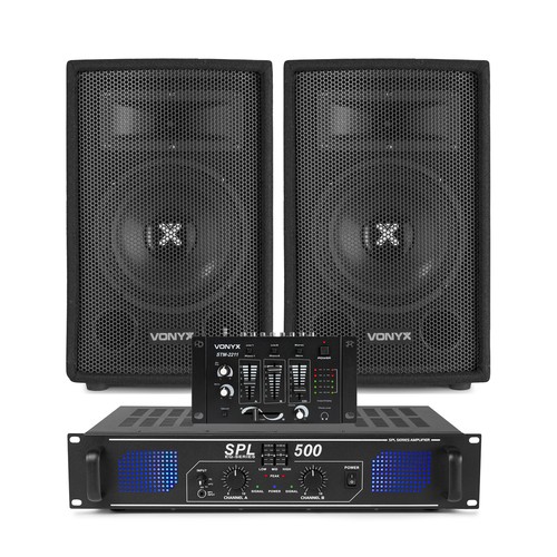 Vonyx speakers system - 8", pa