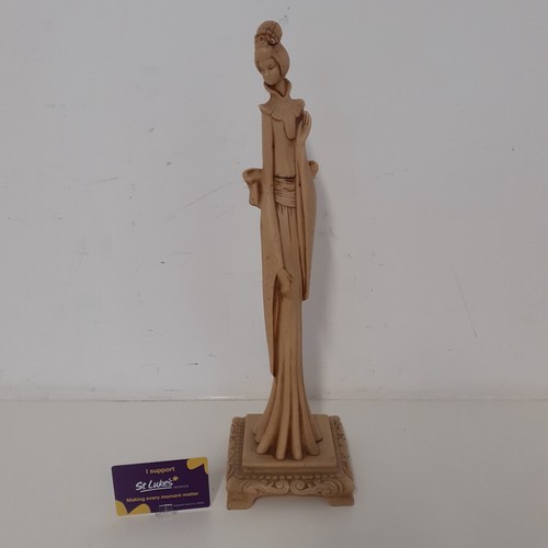 Resin japanese lady - 17", geisha