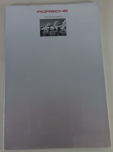 Brochure porsche colors and - porsche,