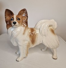 Coopercraft Papillon Butterfly Dog Ornament Figurine 