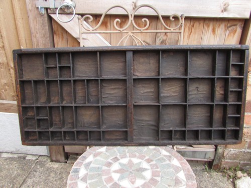 Vintage wooden printers - vintage,