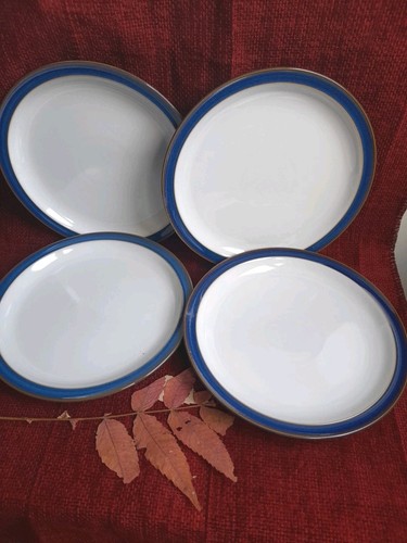 Denby imperial blue 4xdinner - denby,