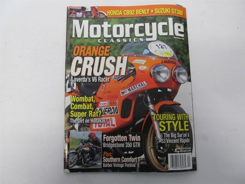 March april 2007 - march/april, motorcycle