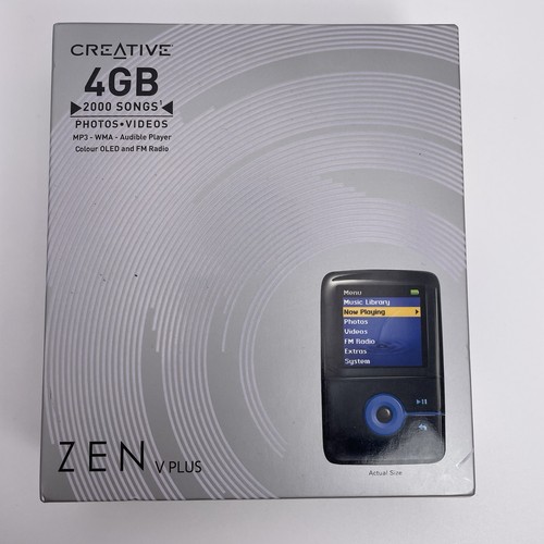 Creative zen plus 4gb - creative, v