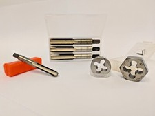 Various sizes of Carbon Steel UNF Thread Taps, Dies and Dienuts